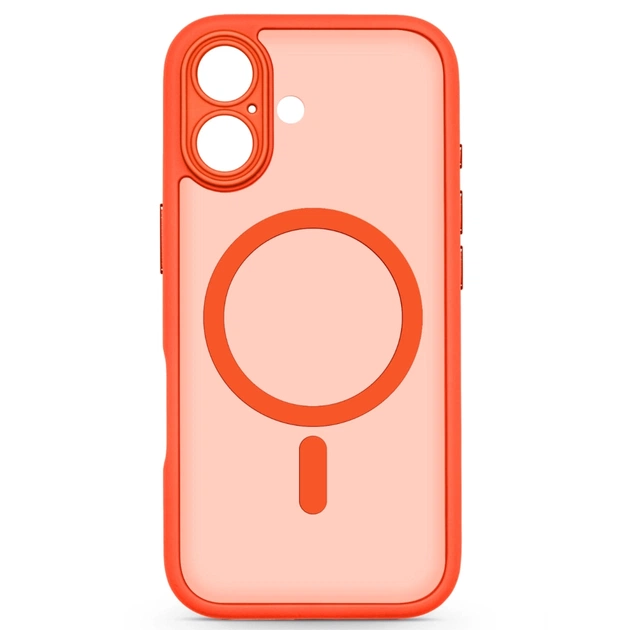 Чохол до мобільного телефона Armorstandart Lush MagCase Apple iPhone 17 Orange (ARM87483) - зображення 1