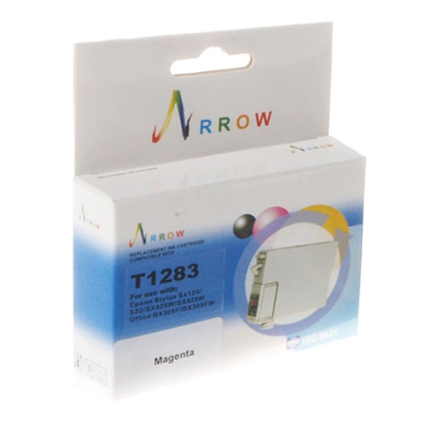 Картридж Arrow Epson Stylus SX125/SX420W/SX425W Magenta (T1283) - изображение 1
