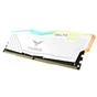 Модуль пам'яті для комп'ютера DDR4 16GB 2400 MHz Delta Series RGB white Team (TF4D416G2400HC15B01) - зменшене зображення 2