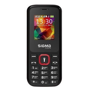 Мобiльний телефон Sigma mobile X-style 171 Mini Dual Sim Black/Red зображення 1