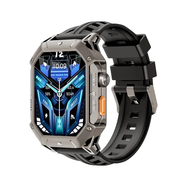 Смарт-годинник OUKITEL BT80 Grey (6931940752947) - зображення 1