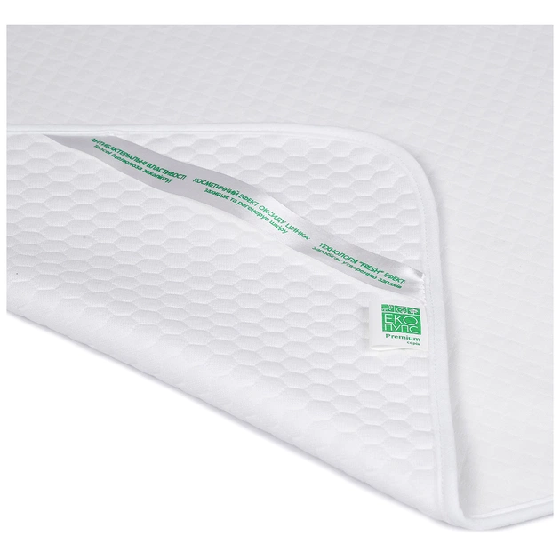 Пелюшки для малюків Еко Пупс Soft Touch Premium непромокаюча двостороння 50 х 70 см білий (EPG07W-5070b) - picture 3