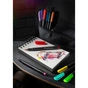 Фломастеры Faber-Castell кисточки Black Edition, 20 цветов (32356) - уменьшенное изображение 7
