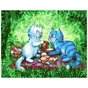 Картина по номерам Strateg Пікнік на галявинці 40х50 см (SY6355) - зменшене зображення 1