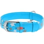 Нашийник для тварин WAUDOG Glamour з QR паспортом "Зірочка" S Ш 20 мм Д 30-39 см блакитний (35862) - зменшене зображення 1