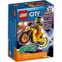 Конструктор LEGO City Stunt Руйнівний трюковий мотоцикл 12 деталей (60297) - зменшене зображення 1