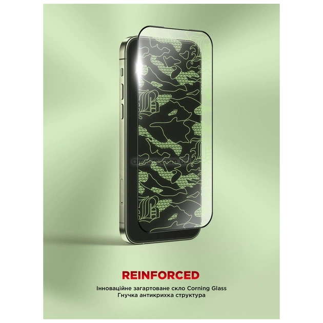 Скло захисне Armorstandart Icon Apple iPhone 17 Pro Black (ARM88499) - picture 2