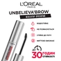 Гель для брів L'Oreal Paris Unbelieva Brow Topcoat 00 - Прозорий 4.5 мл (3600523956043) - уменьшенное изображение 3