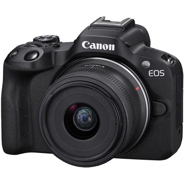 Цифровий фотоапарат Canon EOS R50 + RF-S 18-45 IS STM Black Creator Kit (5811C036) - зображення 3