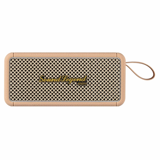 Акустична система 2E SoundLegend Mini PowerBank IPX6 Brown (2E-BSSLMWBN) - зображення 1
