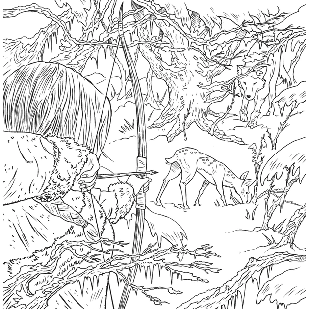 Книга Двір шипів і троянд. Розмальовка - Сара Дж. Маас Vivat (9786171712812) - picture 4