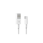 Дата кабель USB 2.0 AM to Micro 5P 1.0m 2.4A white Denmen (D22V-WH) - уменьшенное изображение 1