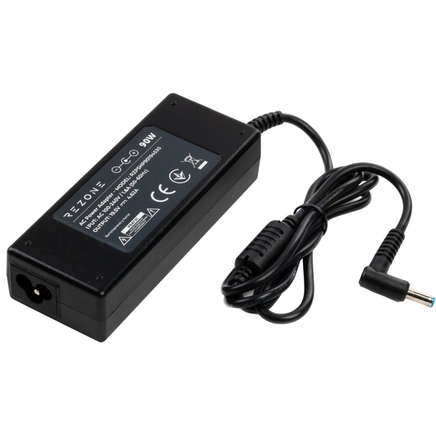 Блок живлення до ноутбуку Rezone HP 90W 19.5V 4.62А 4.5*3.0 (RZPSHP90194530) - зображення 1