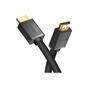 Кабель мультимедийный HDMI M to HDMI M 1.5m HD104 black Ugreen (60820) - уменьшенное изображение 1