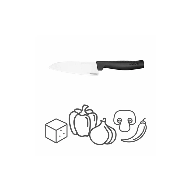 Кухонний ніж Fiskars Hard Edge шеф малий 13 см (1051749) - picture 6