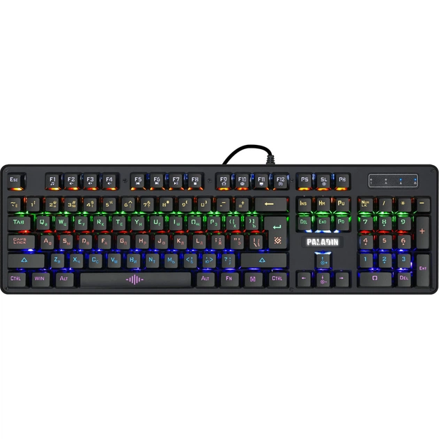 Клавіатура Defender Paladin GK-370L RU Black (45371) - изображение 1