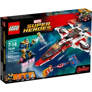 Конструктор LEGO Super Heroes Реактивний літак Месників космічна місія (76049) зображення 1