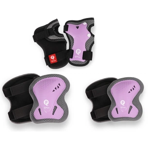 Комплект захисту QPlay для дітей, розмір S (до 25 кг), фіолетовий (SP-01SafetyPadsSPurple) зображення 1
