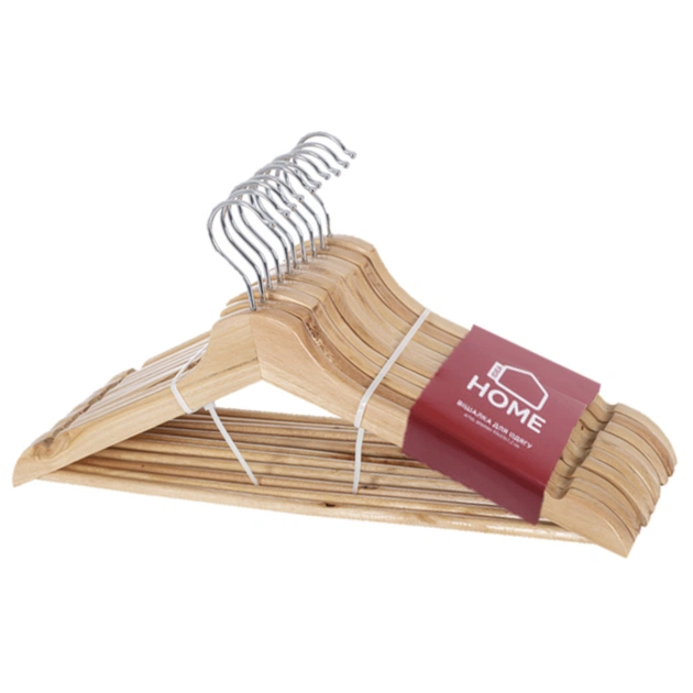 Плічка Idea Home 43 х 23 х 1.2 см Дерев'яні 10 шт. (6792298) - picture 1