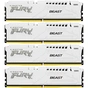 Модуль пам'яті для комп'ютера DDR5 128GB (4x32GB) 5600 MHz FURY Beast White Kingston Fury (ex.HyperX) (KF556C40BWK4-128) - зменшене зображення 1
