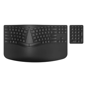 Клавіатура HP 960 BLK Ergonomic split-zone UA Black (7E755AA) зображення 1