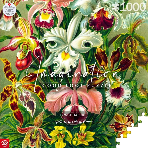 Пазл GoodLoot Imagination: Orchid Ernst Haeckel 1000 ел. (5908305247531) - picture 4