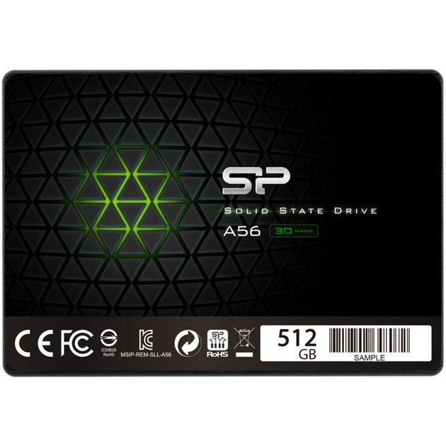 Накопичувач SSD 2.5" 512GB Silicon Power (SP512GBSS3A56A25) - изображение 1