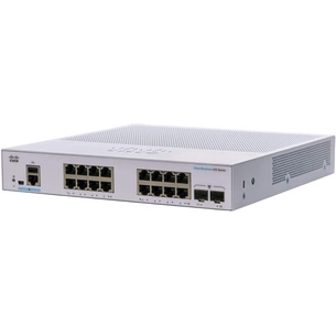 Комутатор мережевий Cisco CBS250-16T-2G-EU зображення 1
