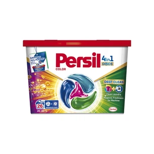Капсули для прання Persil 4in1 Discs Color Deep Clean 26 шт. (9000101800043) зображення 1