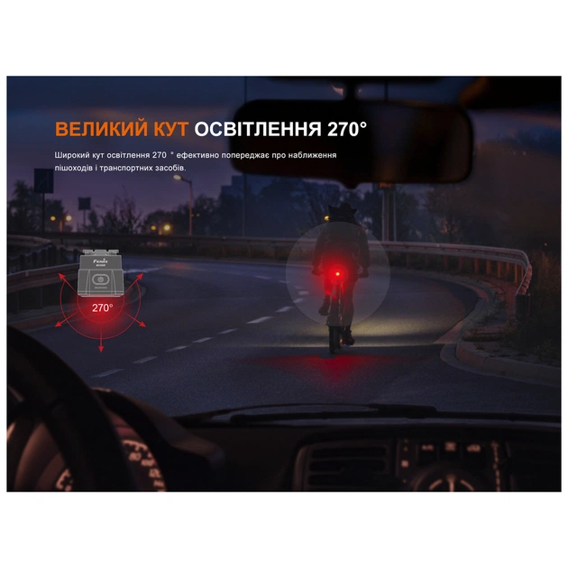 Задня велофара Fenix BC06R - зображення 12