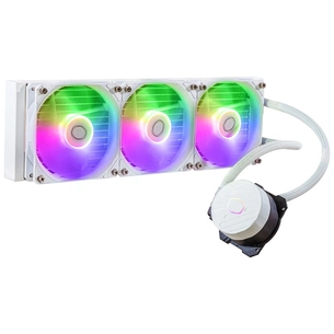Система рідинного охолодження CoolerMaster MasterLiquid 360L Core ARGB White (MLW-D36M-A18PZ-RW) зображення 1