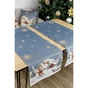 Доріжка на стіл Прованс гобеленова Блакитне сяйво 35х100 см (4823093450202) - зменшене зображення 3