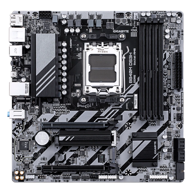 Материнська плата GIGABYTE B840M DS3H - зображення 1
