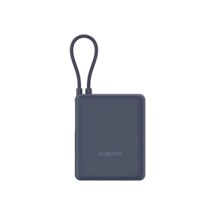Батарея універсальна Xiaomi 10000mAh 33W Integrated Cable Blue (BHR9341GL) зображення 1