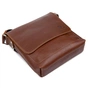 Сумка Grande Pelle Шкіряна чоловіча через плече Коричнева (11567) - зменшене зображення 5