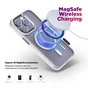 Чохол до мобільного телефона Armorstandart Unit MagSafe Samsung S25 Matte Clear Silver (ARM82261) - зменшене зображення 3
