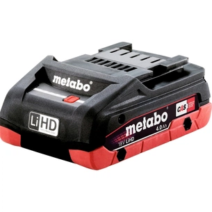 Акумулятор до електроінструменту Metabo LIHD 18V, 4Ah, 0.58кг (625367000) зображення 1
