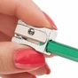 Точилка SILVER, 1 відп., метал. корпус, срібляст Buromax (BM.4730-24) - уменьшенное изображение 2