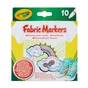 Фломастери Crayola Набір Washable Тонка лінія для малювання на тканині 10 шт (256353.012) - зменшене зображення 1