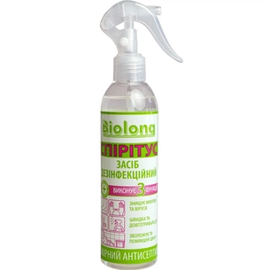Антисептик для рук Biolong SPIRITUS-SPR-250 зображення 1