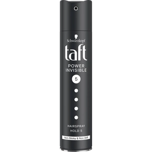Лак для волосся Taft Power Невидима Фіксація 5 250 мл (4015001003581/9000100876520) изображение 1