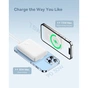 Батарея універсальна Baseus Magnetic Mini 10000mAh 30W, White (PPCX110002\PPCXM1030) (P10022105212-01) - зменшене зображення 6