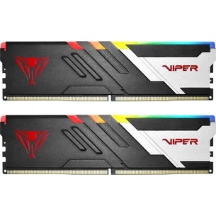 Модуль пам'яті для комп'ютера DDR5 64GB (2x32GB) 5200 MHz Viper Venom RGB Patriot (PVVR564G520C40K) зображення 1