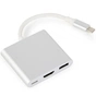 Перехідник USB Type-C to HDMI Cablexpert (A-CM-HDMIF-02-SV) - зменшене зображення 1