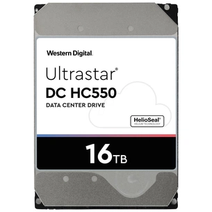 Жорсткий диск для сервера 16TB SATA 7200 256MB DC HC550 WD (0F38462) зображення 1