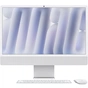 Комп'ютер Apple 24" iMac Retina 4.5K / Apple M4 (8-c/CPU, 8-c/GPU), 16, 256, Silver (MWUC3UA/A) - зменшене зображення 1