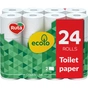 Туалетний папір Ruta Ecolo 2 шари 24 рулони (4820202895626) - зменшене зображення 1