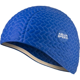Шапка для плавання Aqua Speed Bombastic Tic-Tac 5720 117-10 синій Жін OSFM (5908217657206) зображення 1