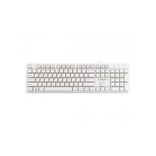Клавіатура Gembird KB-MCH-03-W-UA USB White (KB-MCH-03-W-UA) зображення 1
