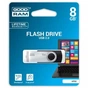 USB флеш накопичувач Goodram 8GB Twister Black USB 2.0 (UTS2-0080K0R11) - зменшене зображення 4